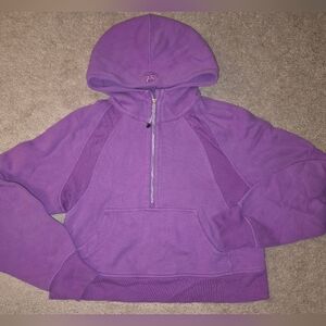 Lululemon Scuba Oversized Half-Zip Hoodie - Wisteria Purple - XS/S